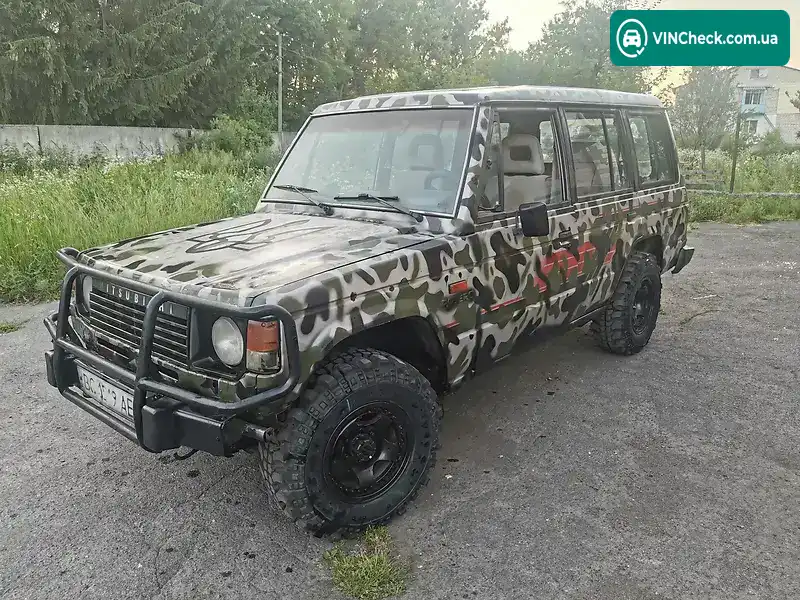 Mitsubishi Pajero 1987, фото з оголошення 2 з 13, VIN JMBL049GWHJ454193