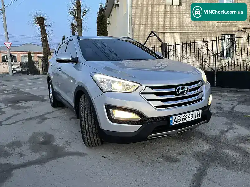 Hyundai Santa FE 2014, фото з оголошення 2 з 20, VIN KMHSW81UDFU394847