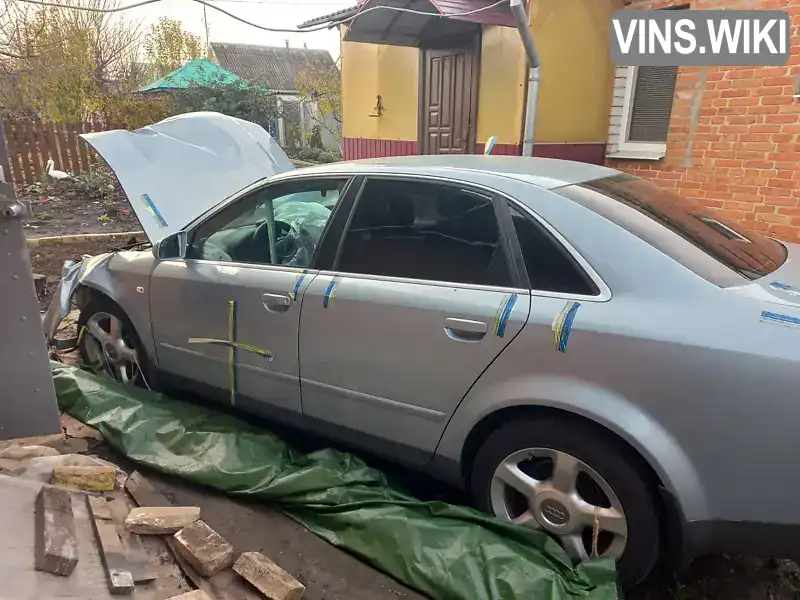 Audi A4 2002, фото з оголошення 2 з 14, VIN WAUZZZ8E83A156106