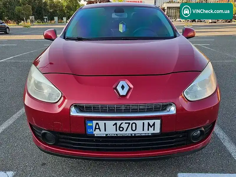 Renault Fluence 2012, фото з оголошення 2 з 20, VIN VF1LZBR0A46641884