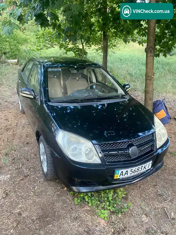 Geely MK 2011, фото з оголошення 1 з 8, VIN Y7WJL7162B0010428