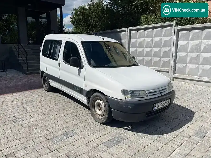 Citroen Berlingo 2002, фото з оголошення 2 з 11, VIN VF7MBWJYB65878399