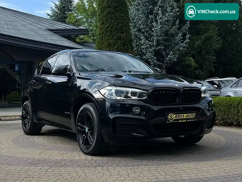 BMW X6 2016, фото з оголошення 1 з 20, VIN 5UXKU2C31H0U28474