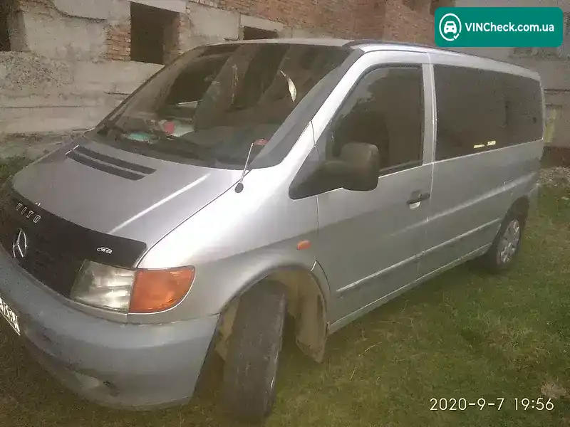 Mercedes-Benz Vito 1999, фото з оголошення 1 з 20, VIN VSA63809413222054