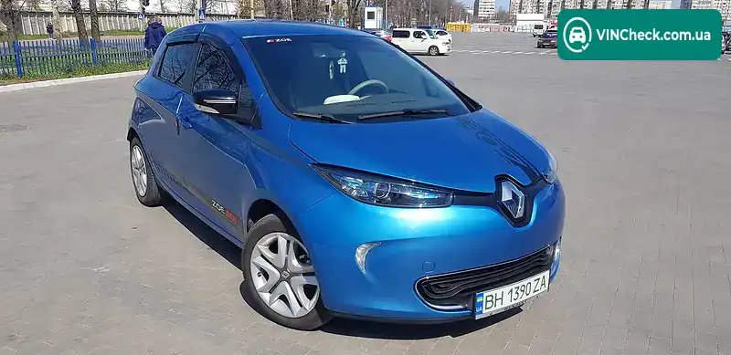 Renault Zoe 2018, фото з оголошення 1 з 20, VIN VF1AGVYF060165439