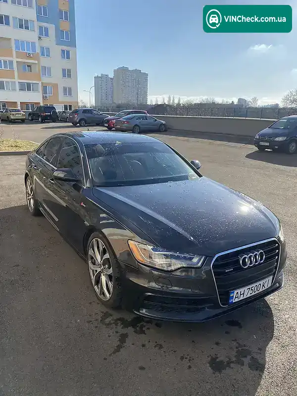 Audi A6 2013, фото з оголошення 2 з 17, VIN WAUHGAFC7DN110331