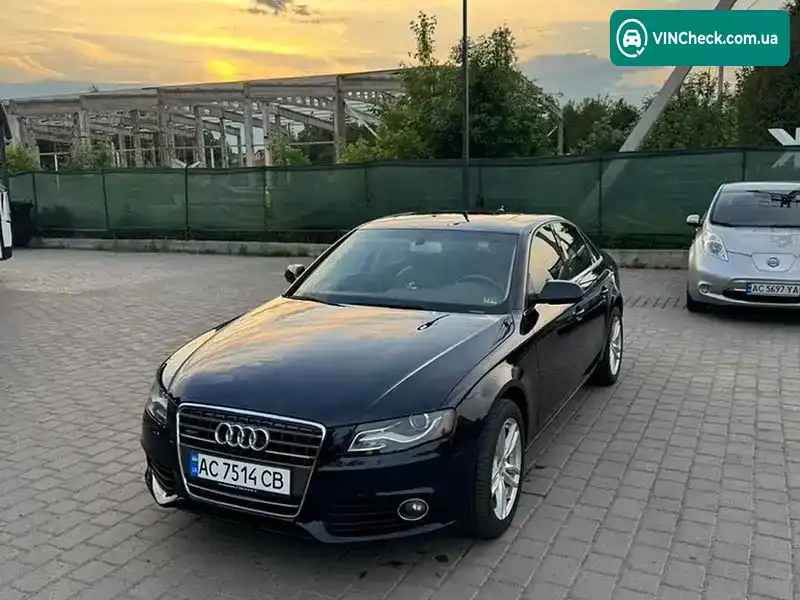Audi A4 2010, фото з оголошення 1 з 20, VIN WAUFFAFL0BN018694