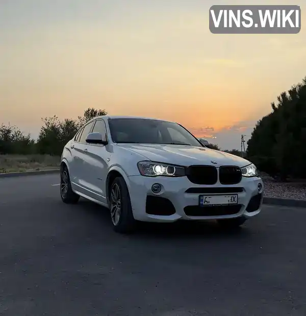 BMW X4 2017, фото з оголошення 1 з 18, VIN 5UXXW3C53J0T82465
