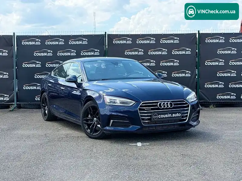 Audi A5 Sportback 2019, фото з оголошення 1 з 20, VIN WAUBNCF58KA029478