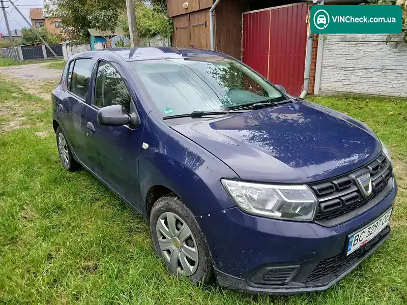 Dacia Sandero 2017, фото з оголошення 2 з 11, VIN UU15SDMC558379046