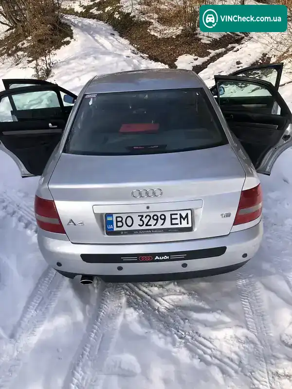Audi A4 2000, фото з оголошення 1 з 12, VIN WAUZZZ8DZYA113429