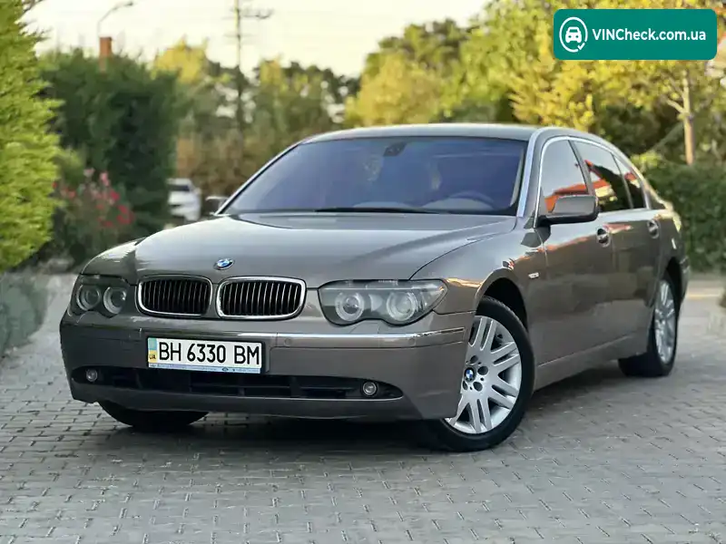BMW 7 Series 2004, фото з оголошення 1 з 21, VIN WBAGN61060DP92582