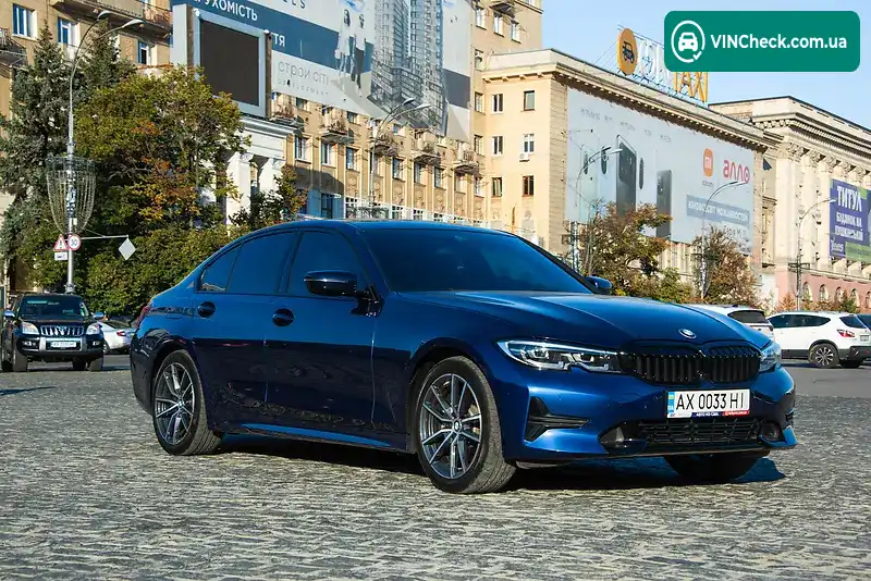 BMW 3 Series 2019, фото з оголошення 1 з 14, VIN 3MW5R1J08L8B04517