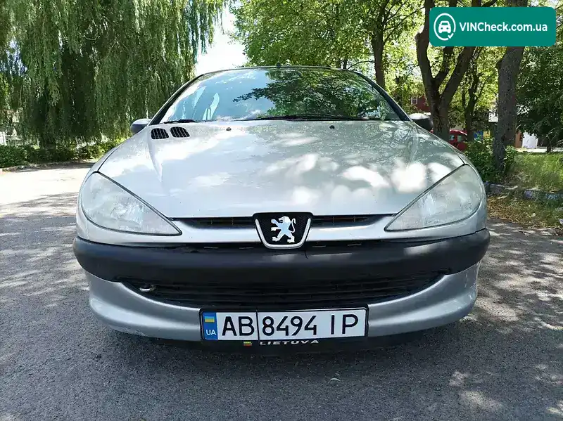 Peugeot 206 2003, фото з оголошення 2 з 18, VIN VF32A8HXF43108460