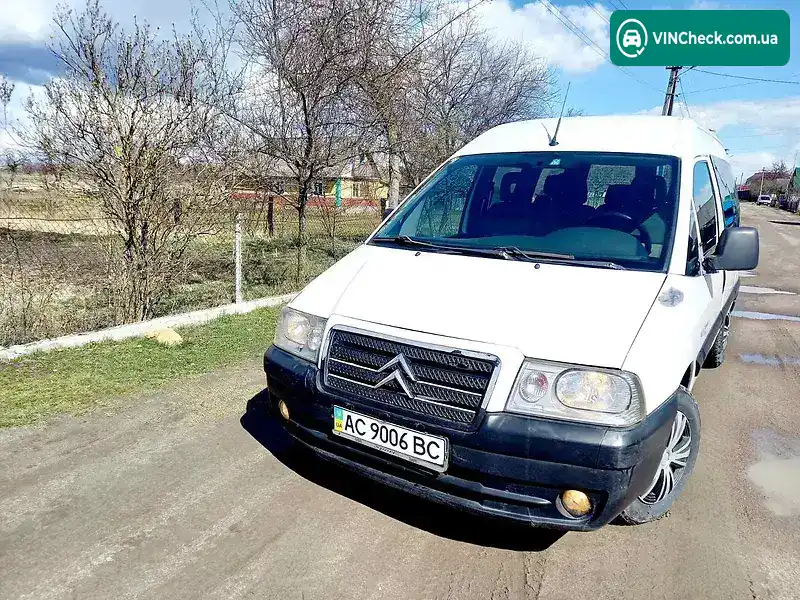 Citroen Jumpy 2005, фото з оголошення 1 з 20, VIN VF7BZRHXB86187543