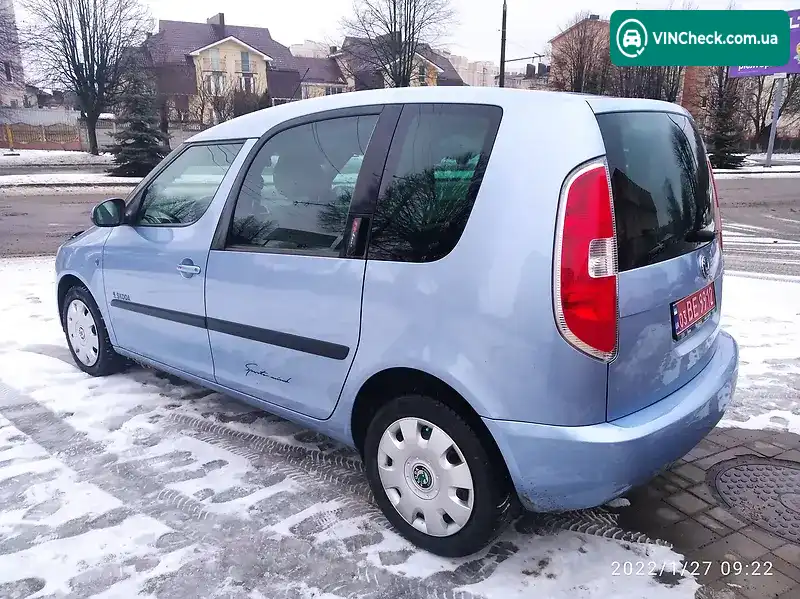 Skoda Roomster 2009, фото з оголошення 1 з 18, VIN TMBMD65J495017777