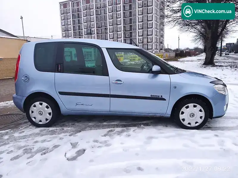 Skoda Roomster 2009, фото з оголошення 2 з 18, VIN TMBMD65J495017777