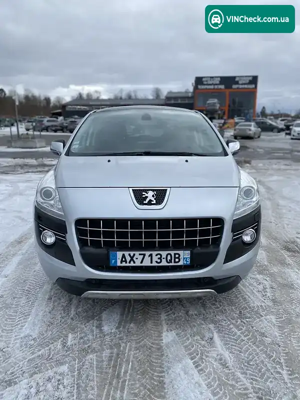 Peugeot 3008 2010, фото з оголошення 2 з 20, VIN VF30U9HZHAS105320