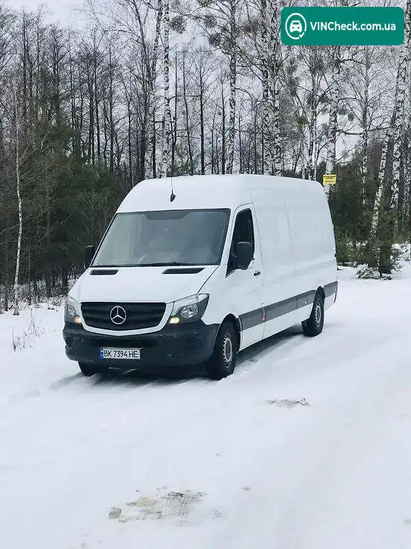 Mercedes-Benz Sprinter 2016, фото з оголошення 1 з 10, VIN WDB9066351P313404