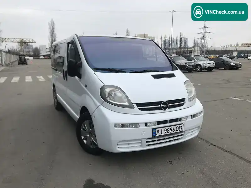 Opel Vivaro 2002, фото з оголошення 1 з 20, VIN W0LF7ACA62V610721