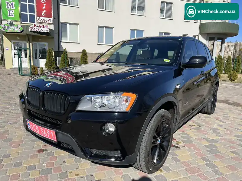 BMW X3 2012, фото з оголошення 2 з 20, VIN 5UXWX9C59D0A23897