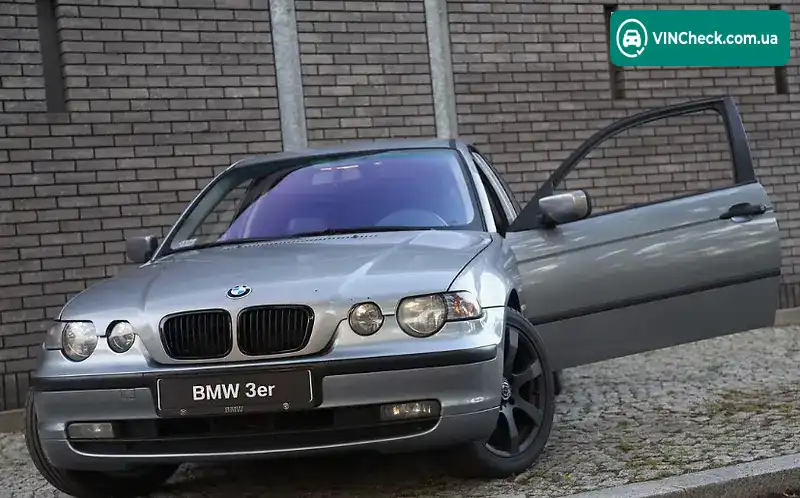 BMW 3 Series Compact 2003, фото з оголошення 1 з 20, VIN WBAAT71020FU67045