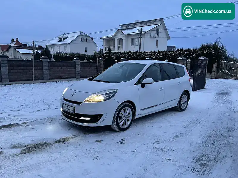 Renault Scenic 2012, фото з оголошення 1 з 16, VIN VF1JZ0YA347548195