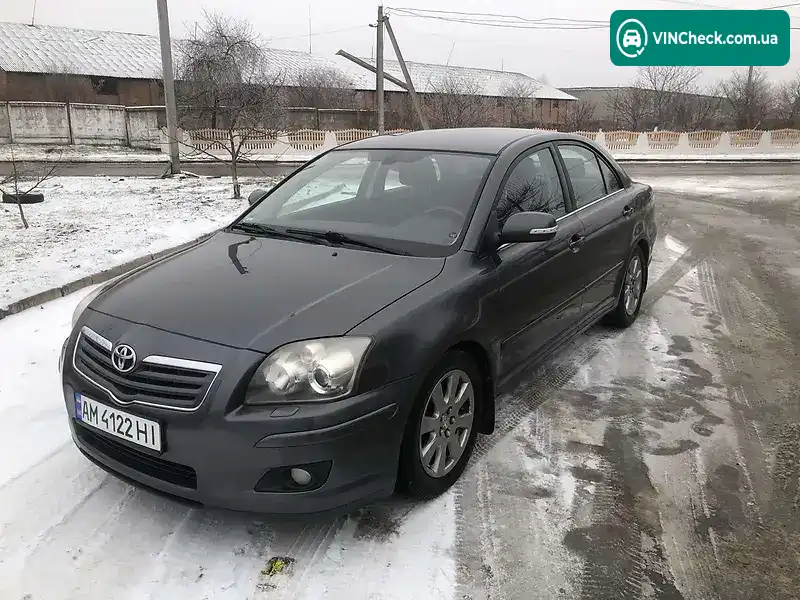 Toyota Avensis 2008, фото з оголошення 1 з 14, VIN SB1BR56L60E254977