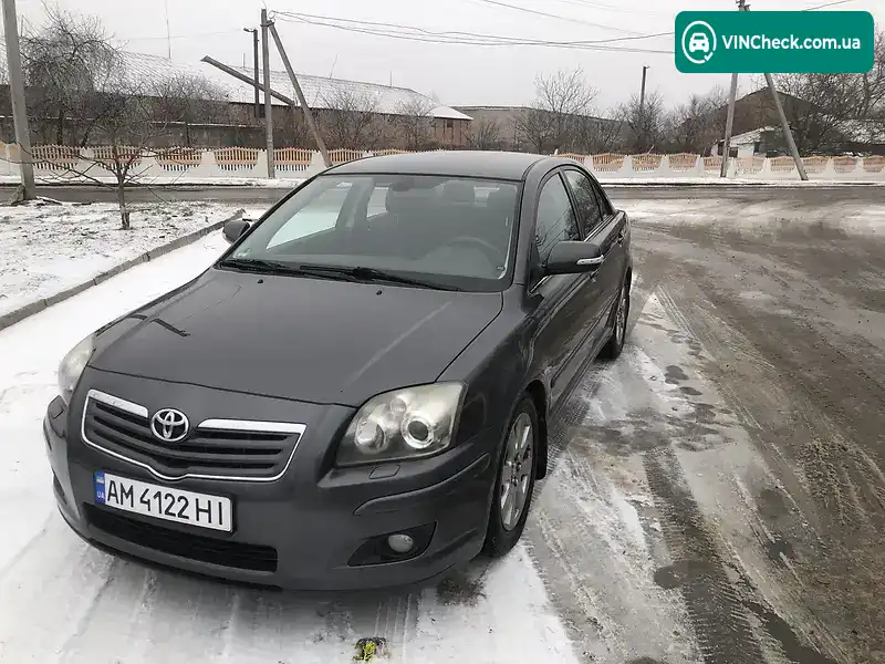 Toyota Avensis 2008, фото з оголошення 2 з 14, VIN SB1BR56L60E254977
