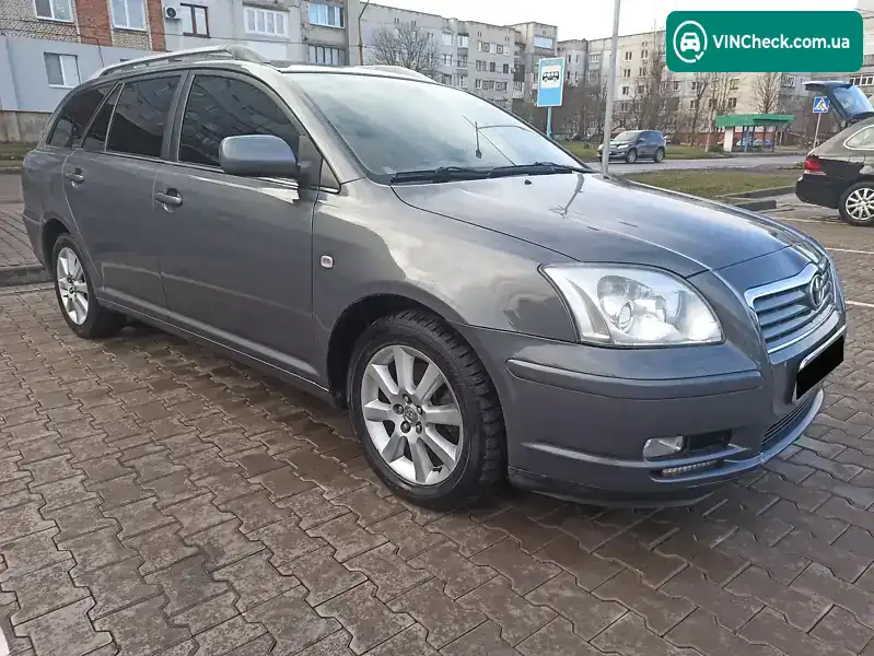 Toyota Avensis 2003, фото з оголошення 2 з 16, VIN SB1EW56L00E007332