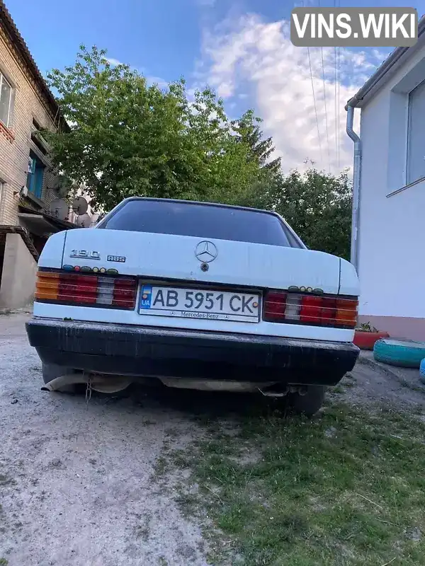 Mercedes-Benz 190 1985, фото з оголошення 2 з 6, VIN WDB2010231A184788