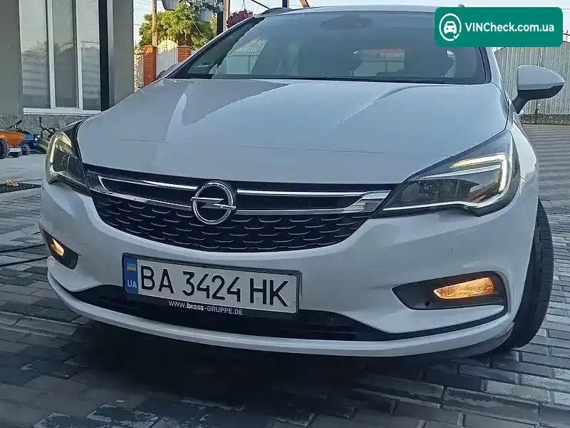 Opel Astra 2019, фото з оголошення 1 з 20, VIN W0VBD8EF1K8066852