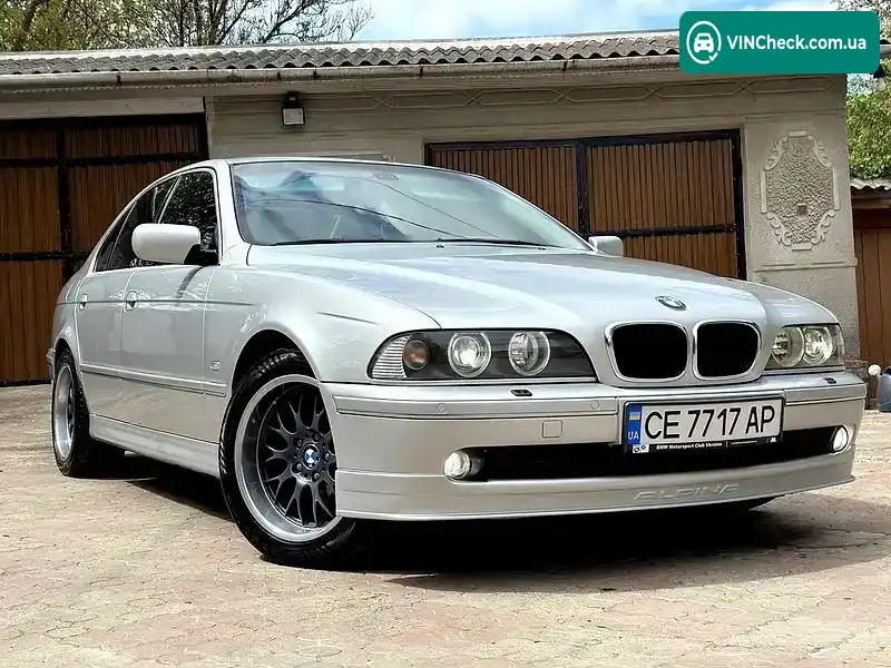 BMW 5 Series 2002, фото з оголошення 1 з 21, VIN WBADL01070GY13282