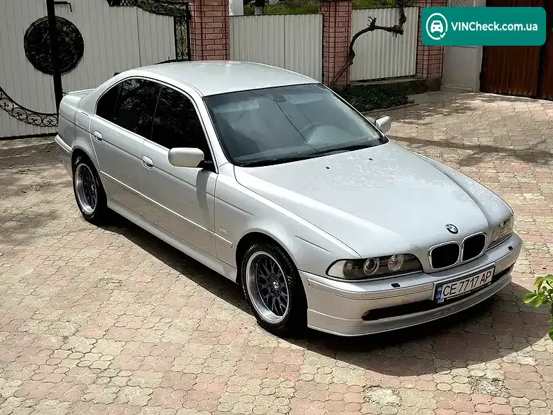 BMW 5 Series 2002, фото з оголошення 2 з 21, VIN WBADL01070GY13282