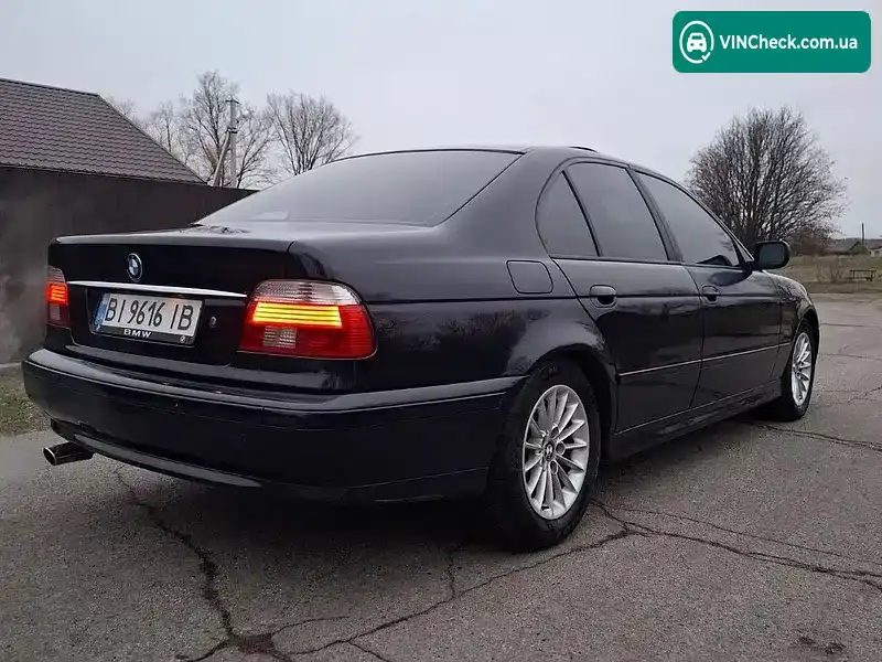 BMW 5 Series 2001, фото з оголошення 2 з 10, VIN WBADT21020GZ02821