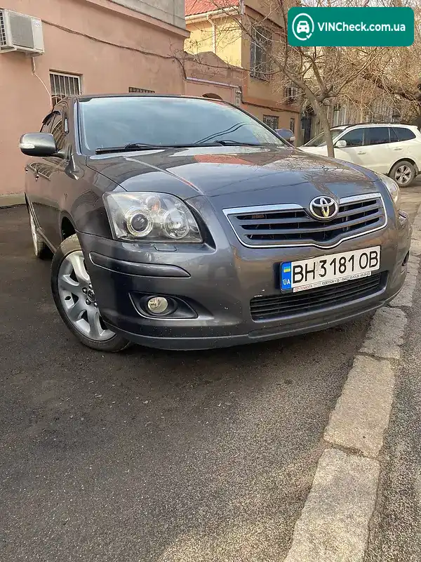 Toyota Avensis 2008, фото з оголошення 2 з 7, VIN SB1BJ56L80E115330