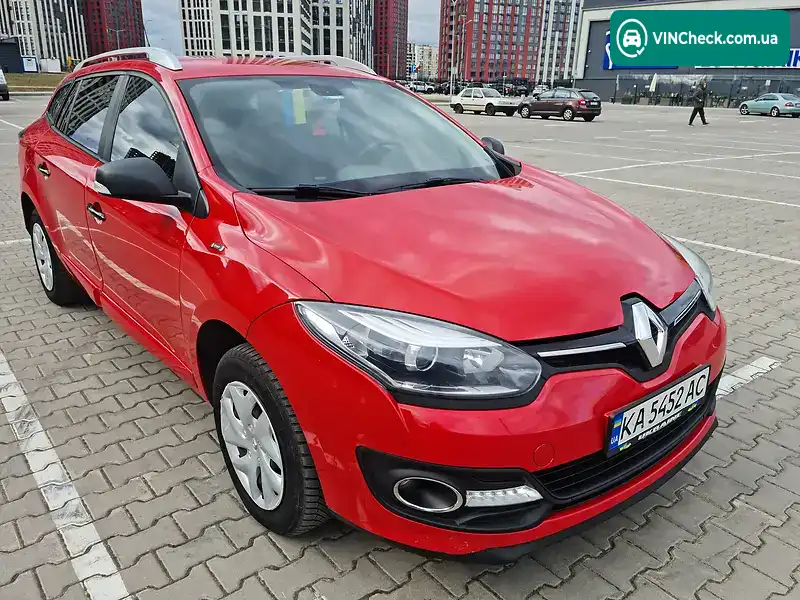 Renault Megane 2014, фото з оголошення 2 з 20, VIN VF1KZ140651235378