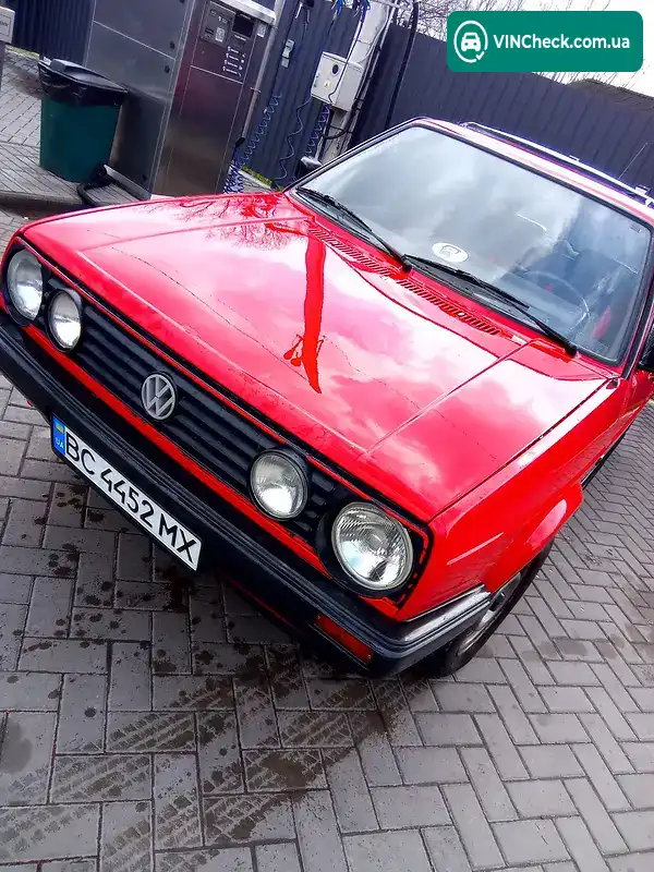 Volkswagen Golf 1987, фото з оголошення 1 з 12, VIN WVWZZZ19ZHW804402