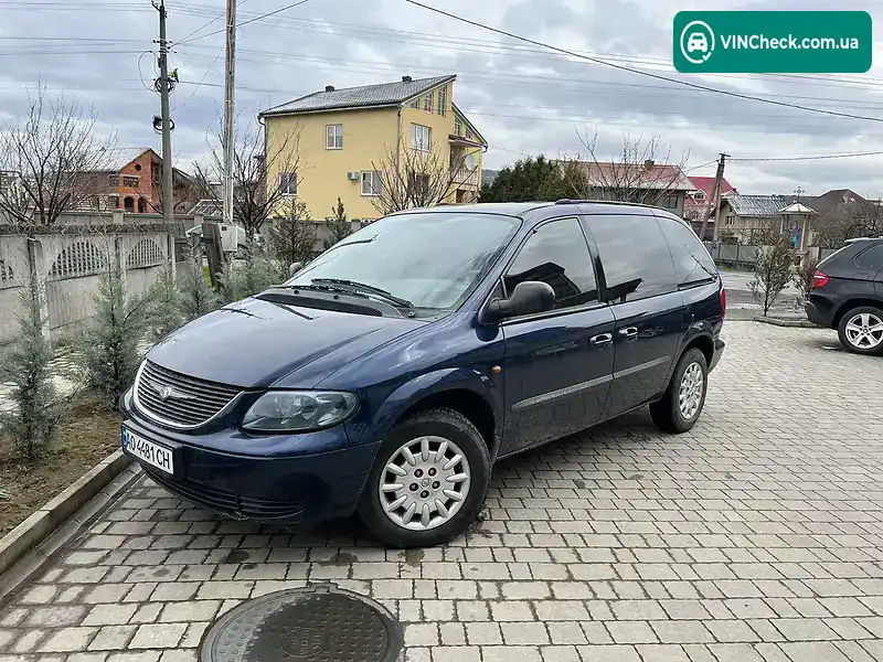 Chrysler Voyager 2002, фото з оголошення 1 з 8, VIN 1C8GYN2743Y514789