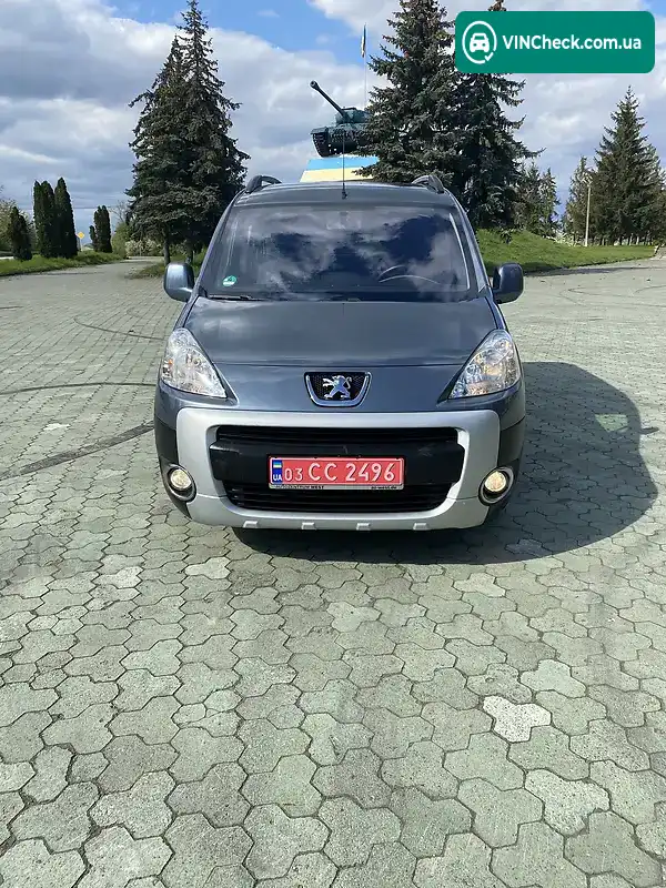Peugeot Partner 2010, фото з оголошення 1 з 20, VIN VF37J5FS0AJ534369