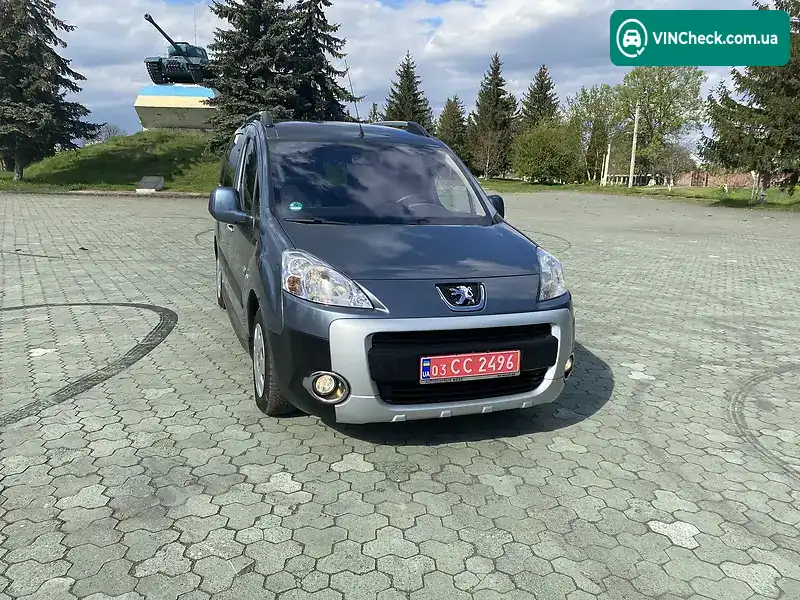 Peugeot Partner 2010, фото з оголошення 2 з 20, VIN VF37J5FS0AJ534369
