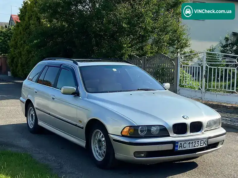 BMW 5 Series 1999, фото з оголошення 1 з 20, VIN WBADP71060GS60654