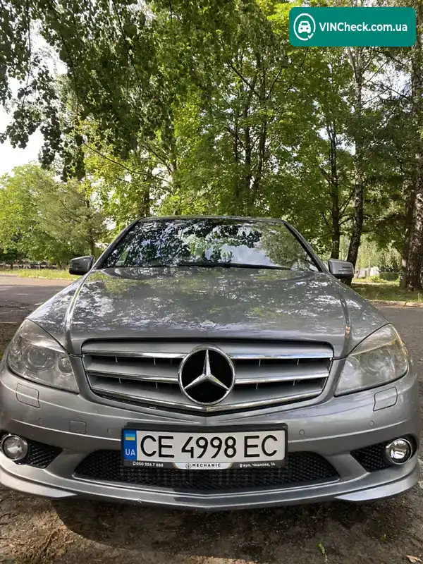 Mercedes-Benz C-Class 2009, фото з оголошення 2 з 12, VIN WDD2040021F397338
