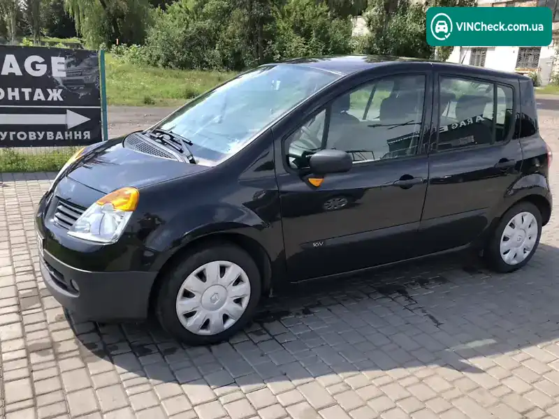 Renault Modus 2005, фото з оголошення 1 з 16, VIN VF1JP0C0533593519