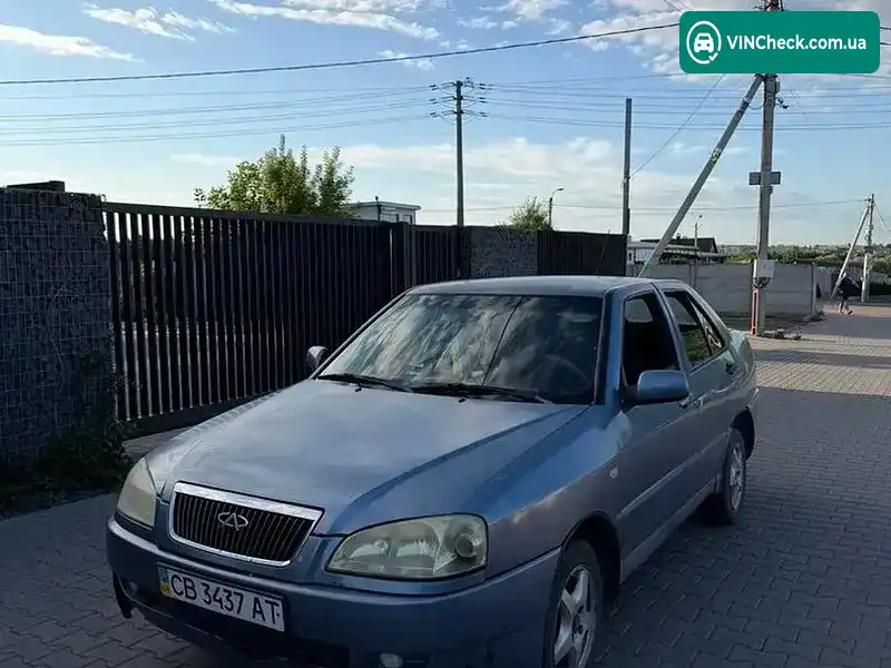 Chery Amulet 2008, фото з оголошення 2 з 15, VIN LVVDA11B88D032337