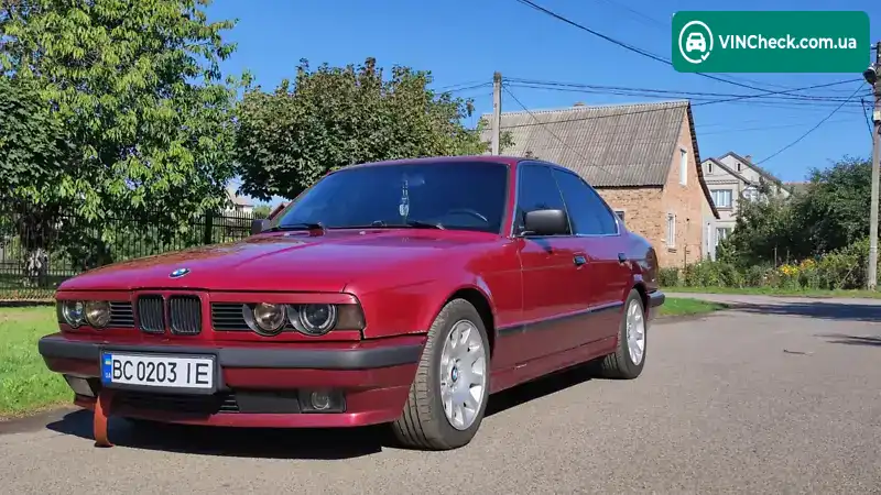 BMW 5 Series 1990, фото з оголошення 1 з 20, VIN WBAHB51060BD07735