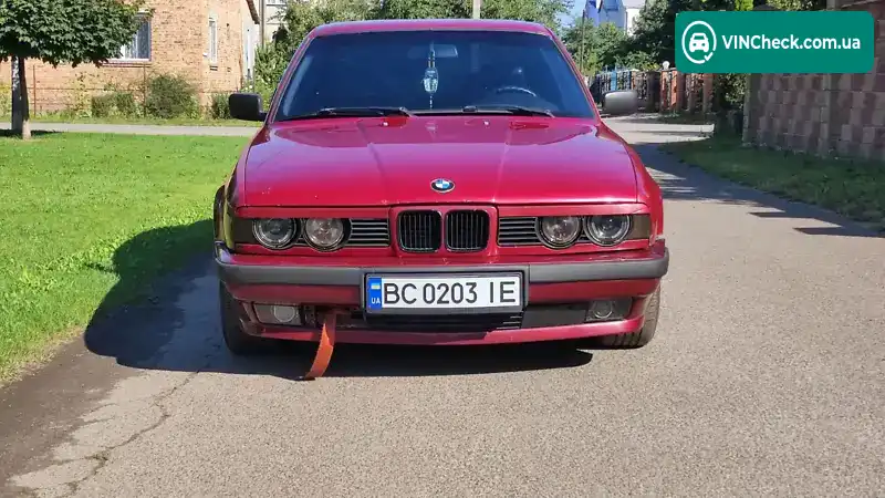 BMW 5 Series 1990, фото з оголошення 2 з 20, VIN WBAHB51060BD07735