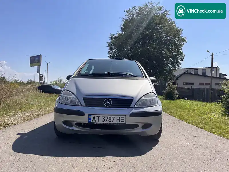 Mercedes-Benz A-Class 2002, фото з оголошення 2 з 19, VIN WDB1681331J841570