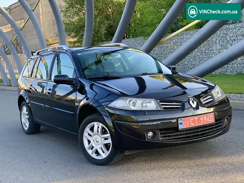 Renault Megane 2008, фото з оголошення 1 з 20, VIN VF1KM1R0H39596395