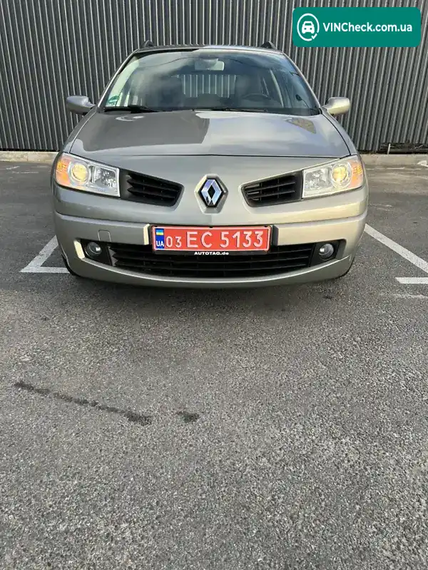 Renault Megane 2007, фото з оголошення 1 з 20, VIN VF1KM1R0H37895026